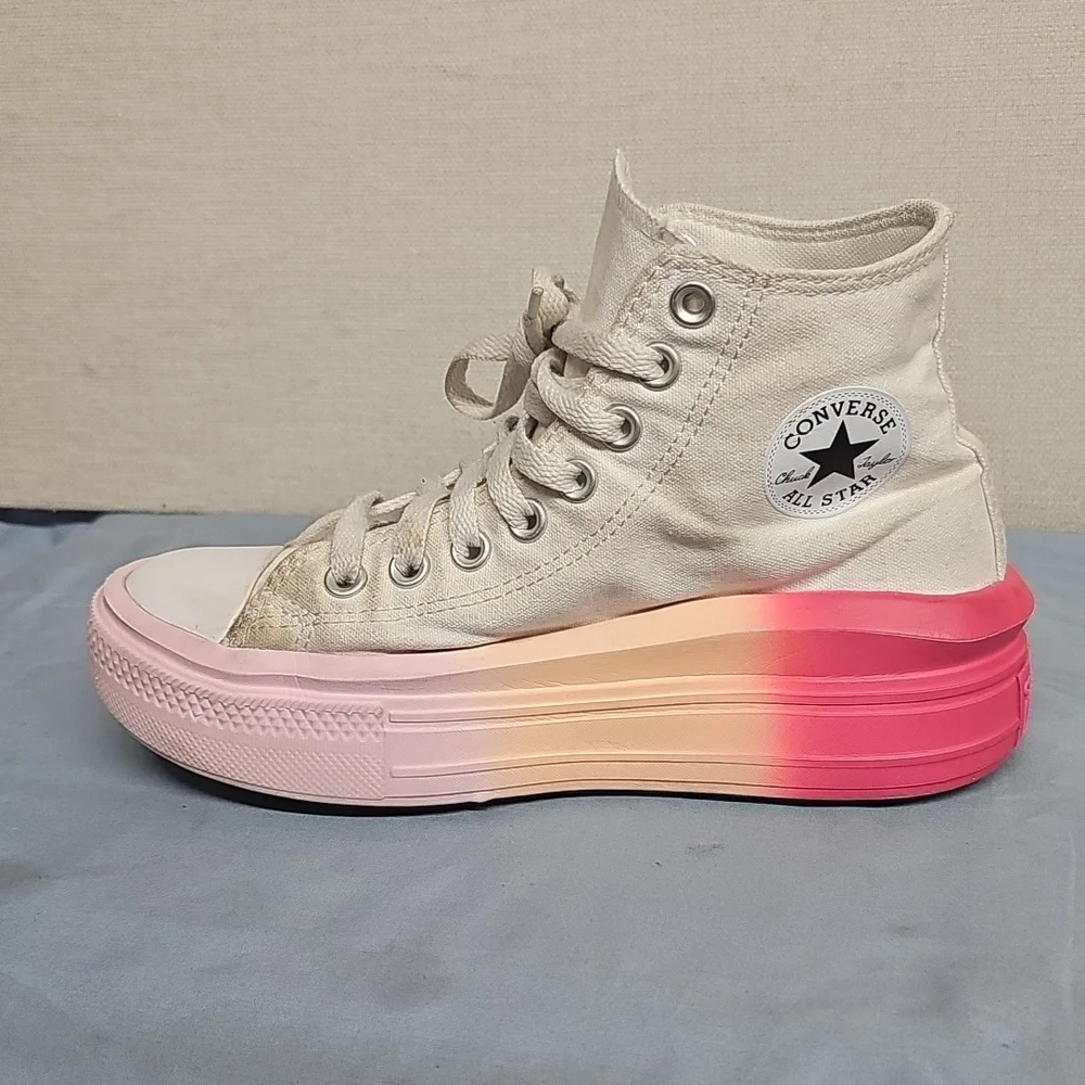 CONVERSE CTAS MOVE PLATFORM BRIGHT OMBRE YOUTH SNEAKERS BFPM-09-014